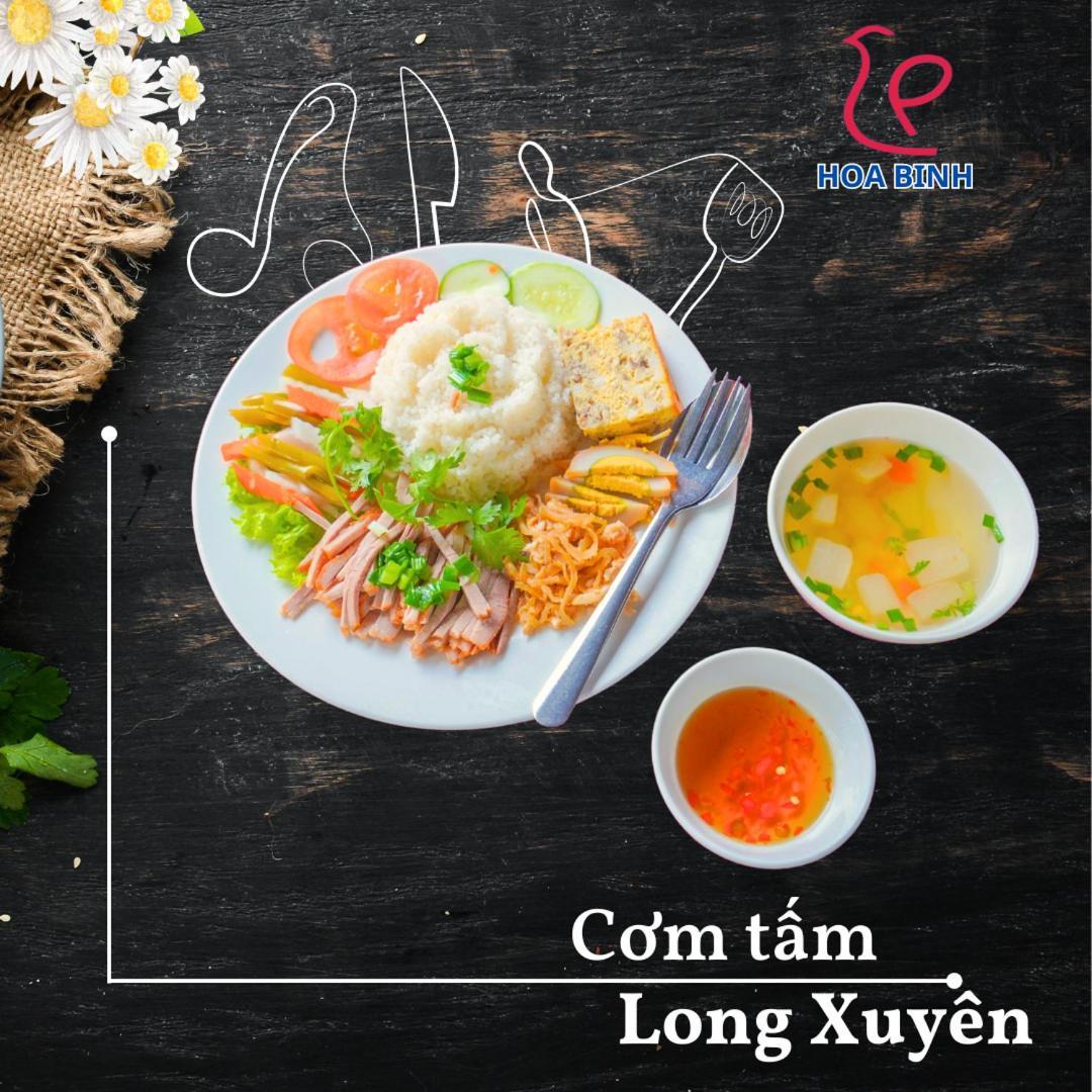 Hoa Binh 1 Hotel Long Xuyên Extérieur photo